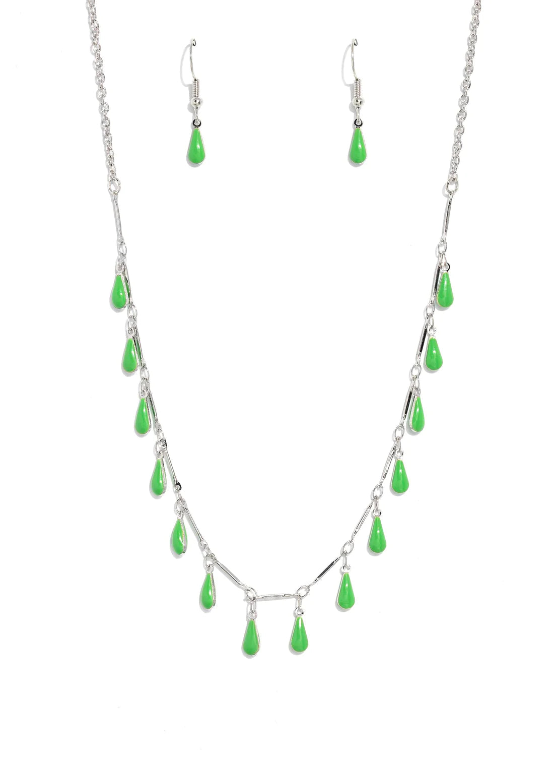 Paparazzi Necklaces - Drop-Dead Dance - Green