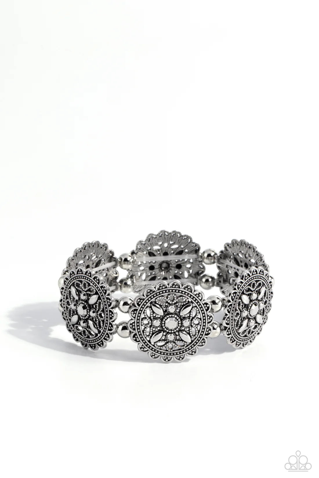 Paparazzi Bracelets - Leave of Lace - Silver