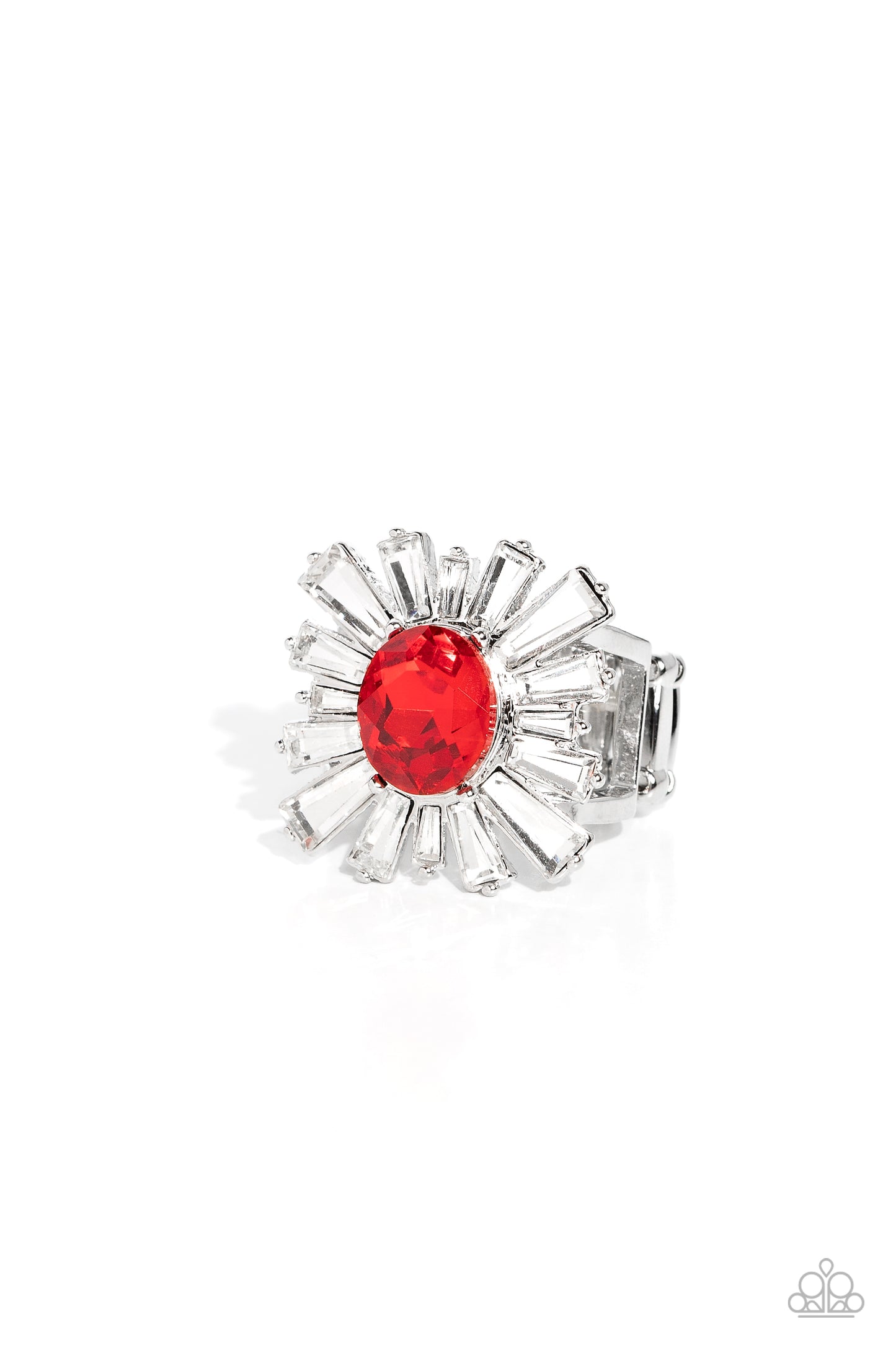 Paparazzi Rings - Starburst Season- Red