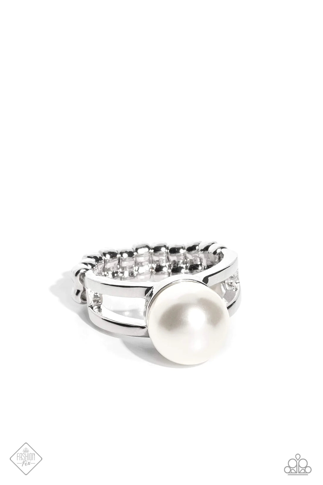 Paparazzi Rings - All American Pearl - White - Fashion Fix