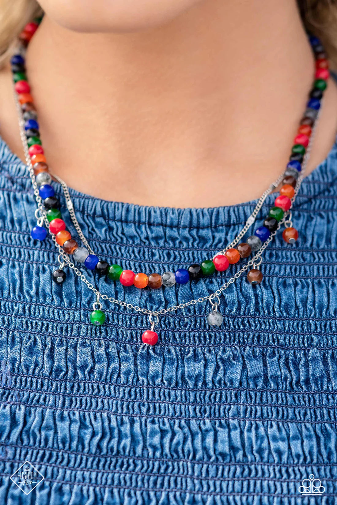 Paparazzi Necklaces - Bead All About It - Red - Fashion Fix