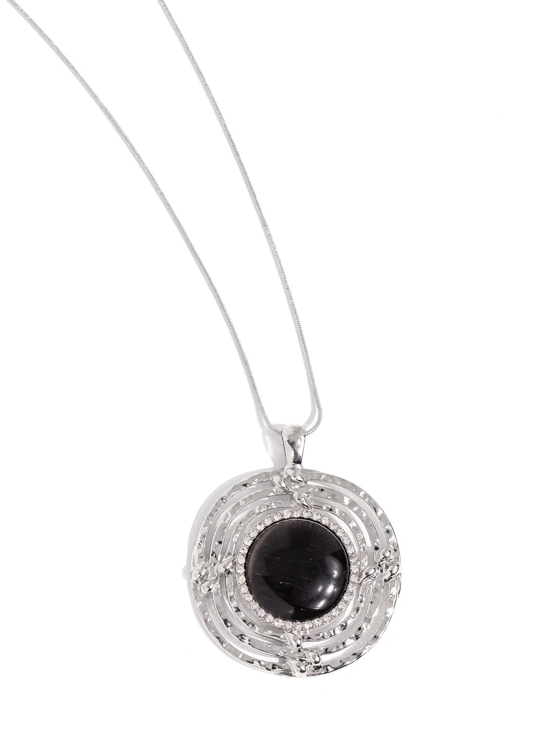 Paparazzi Necklaces - Maze Stunner - Black