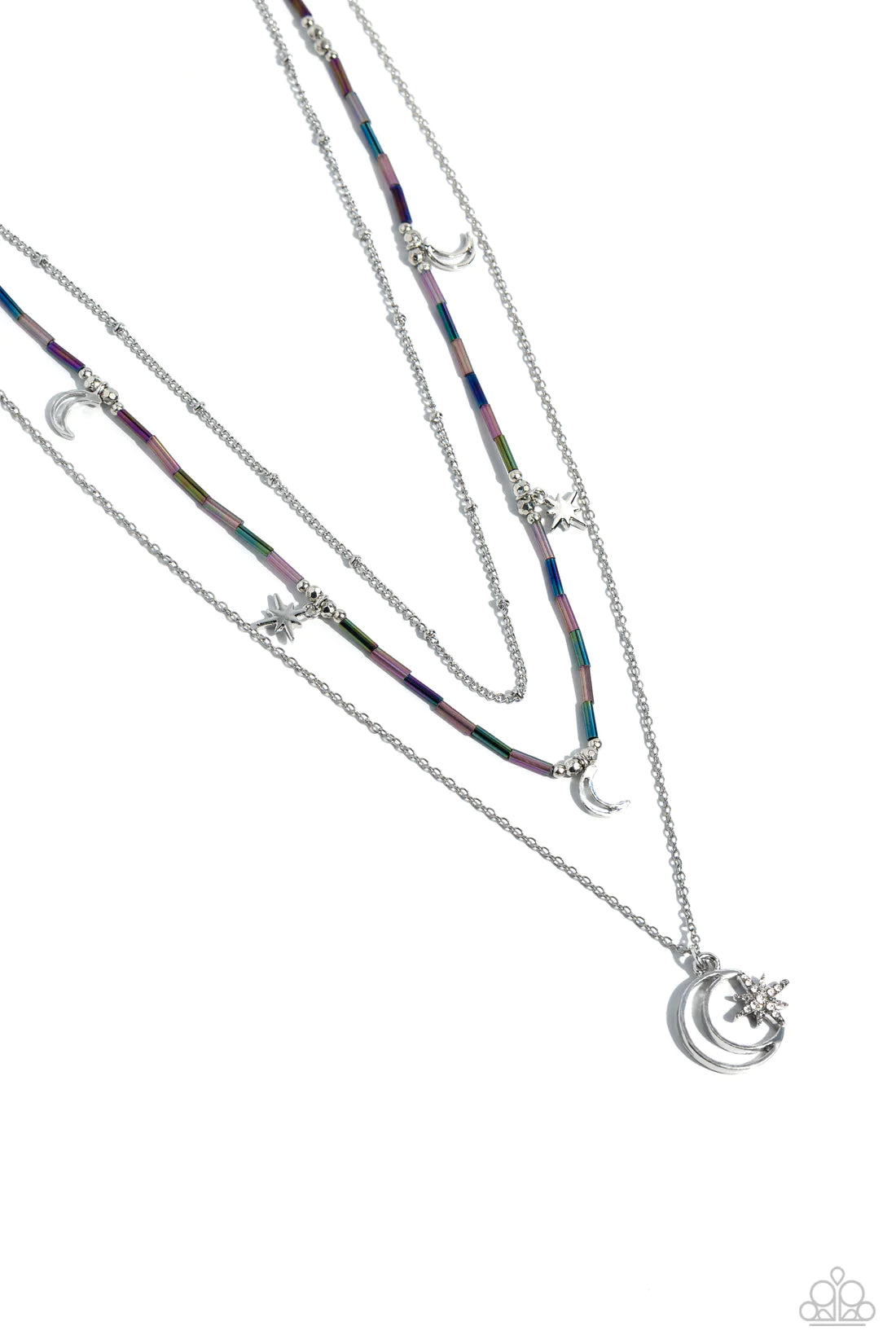 Paparazzi Necklaces - Constant as the Stars - Purple