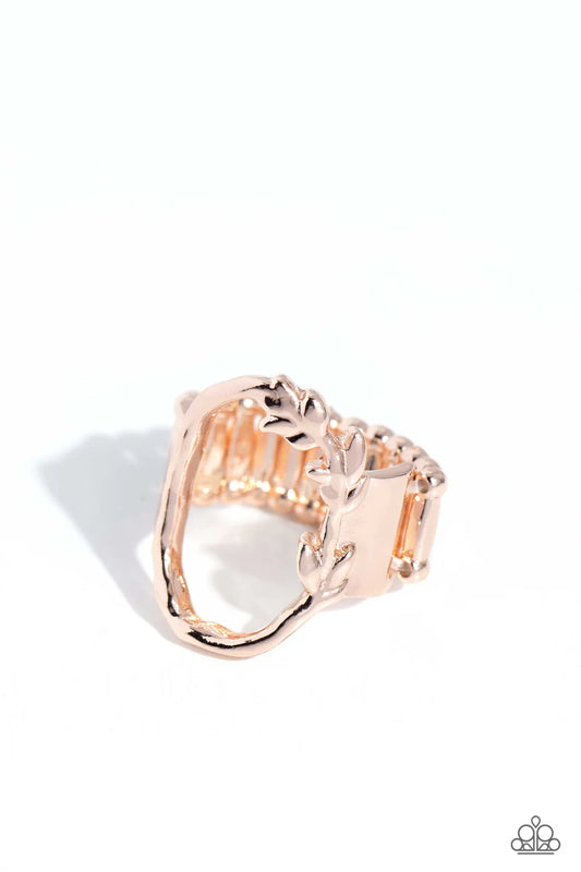 Paparazzi Rings - Greek Garden - Rose Gold