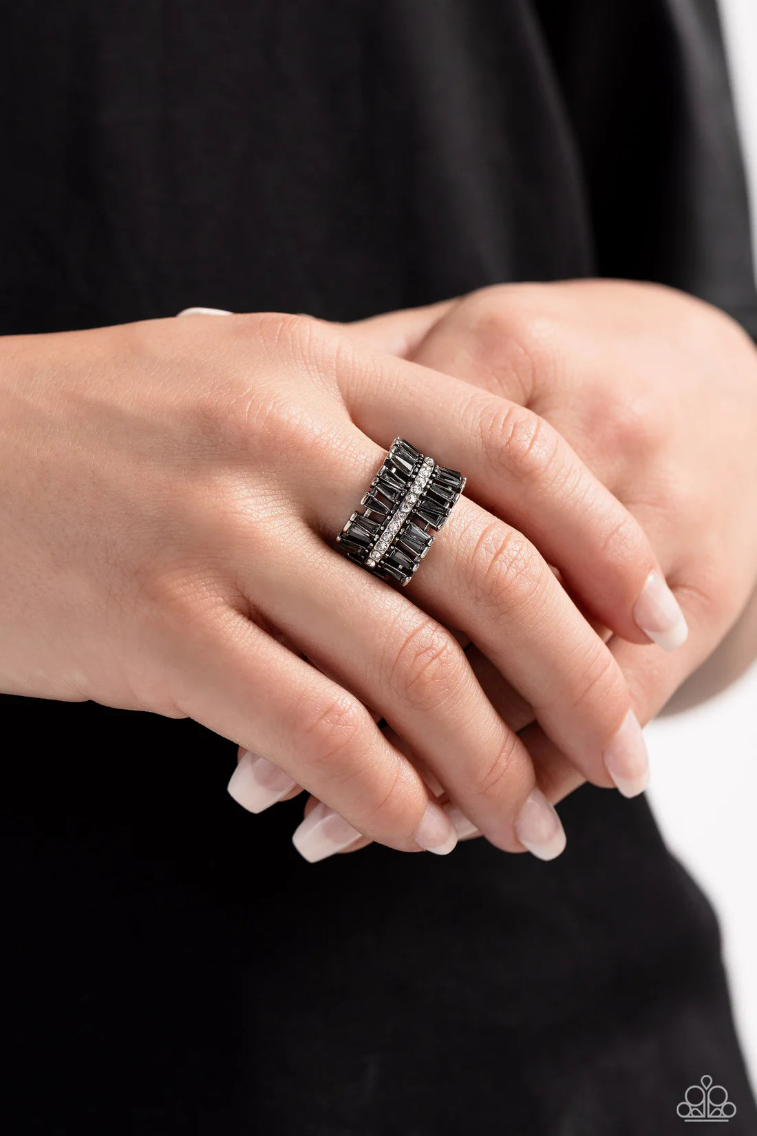 Paparazzi Rings - Staggering Stacks - Silver