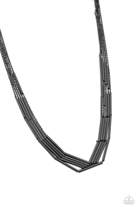 Paparazzi PREORDER Necklaces - Dynamic Default - Black