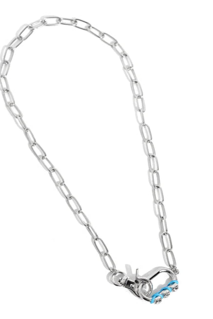 Paparazzi Necklaces - Dont Want to Miss a String - Blue - Fashion Fix