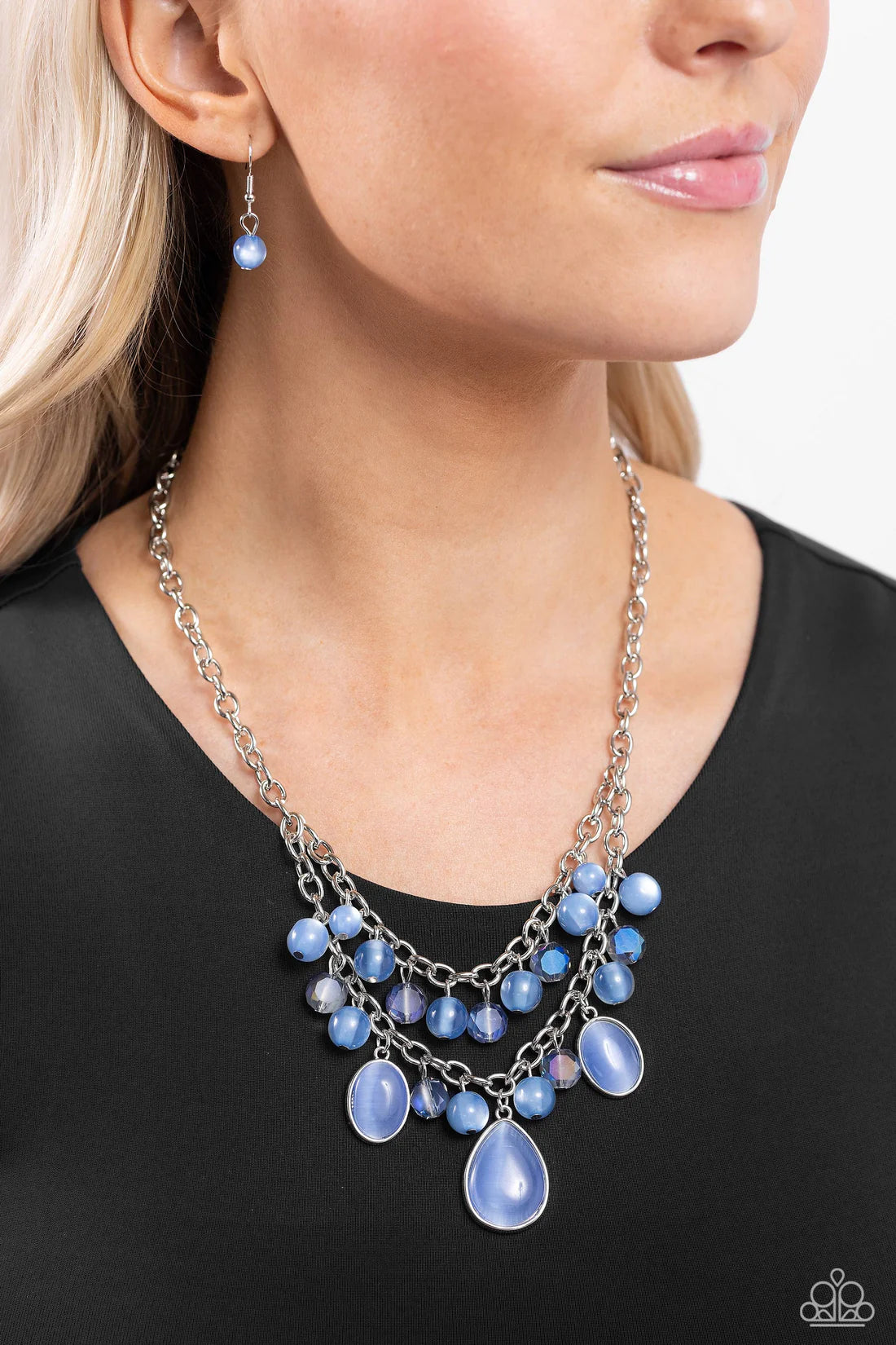 Bead Binge - Blue Necklace - Paparazzi Accessories – Five Dollar Jewelry  Shop