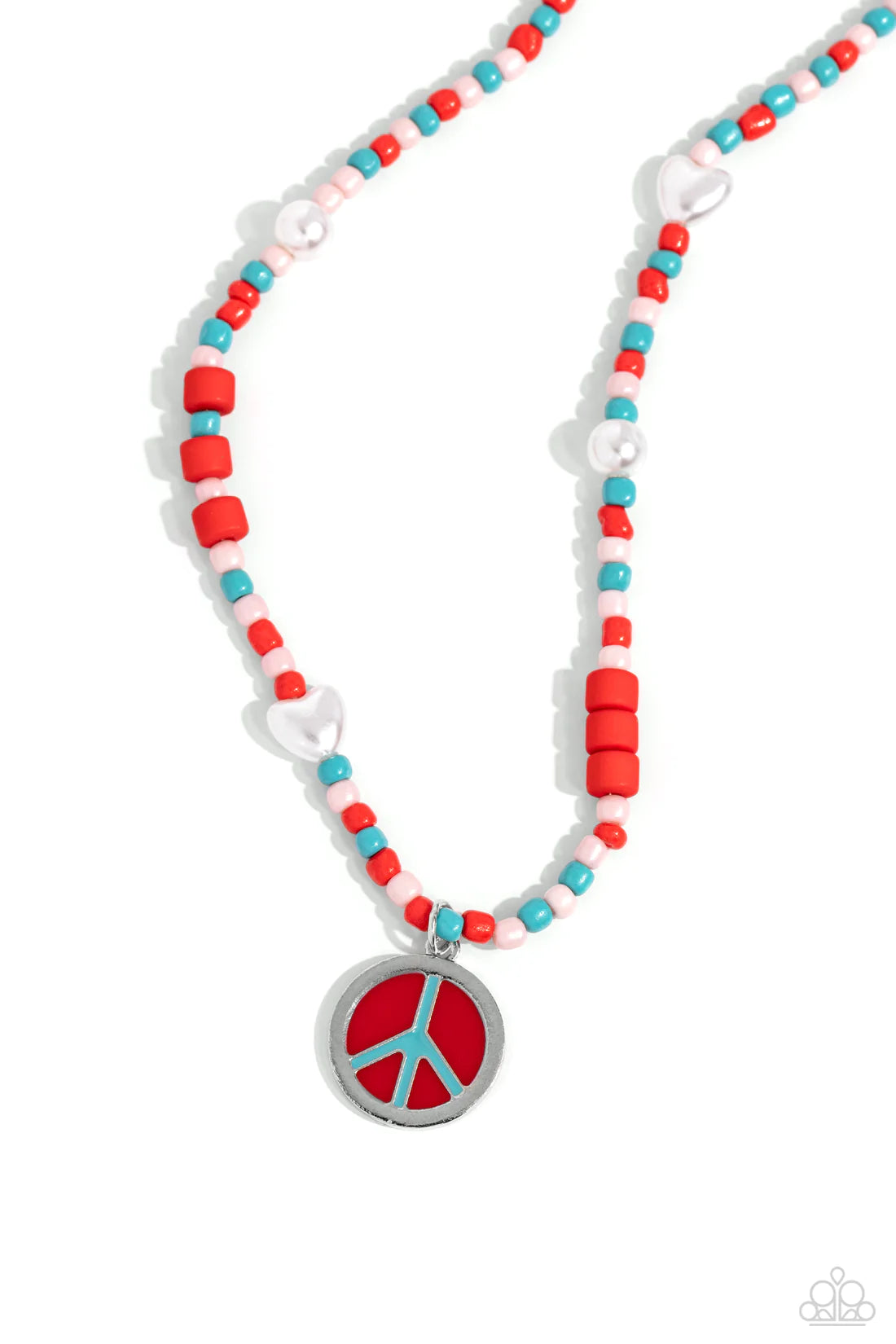 Paparazzi Necklaces - Pearly Possession - Red