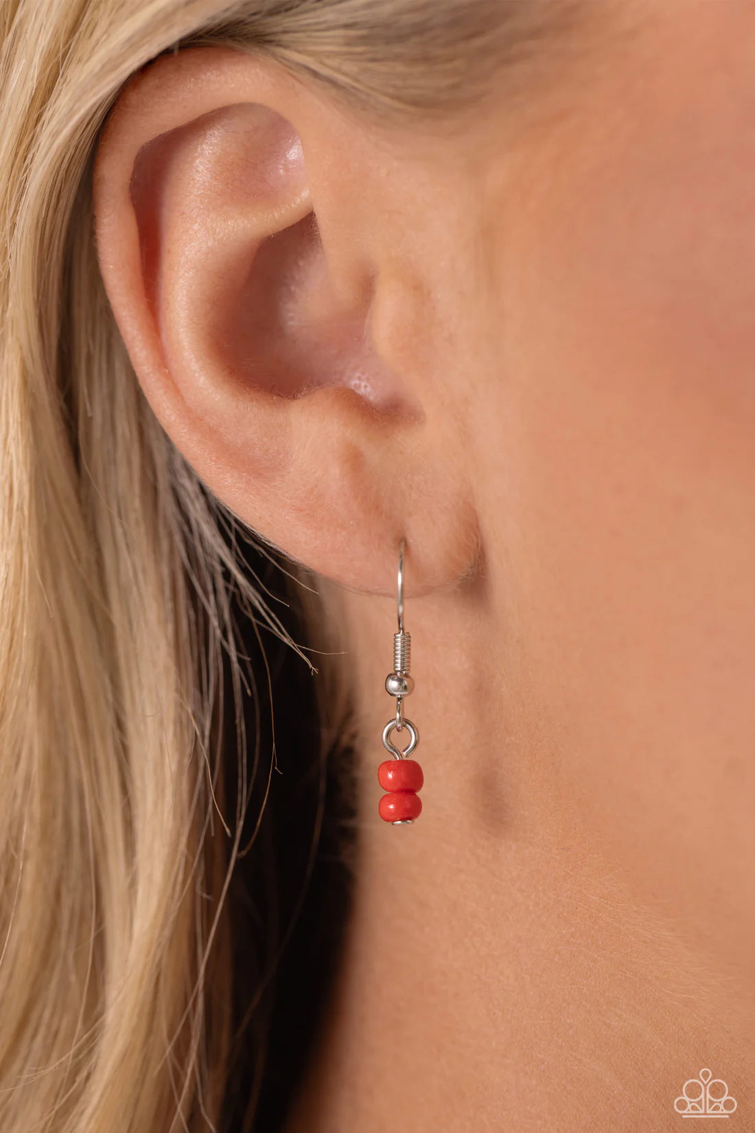 Paparazzi Necklaces - Pearly Possession - Red
