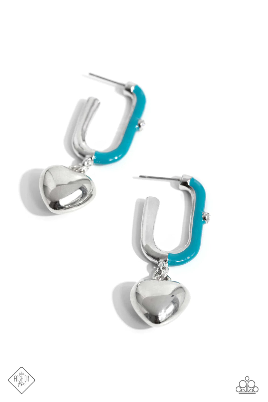 Paparazzi Earrings - Cherishing Color - Blue - Fashion Fix