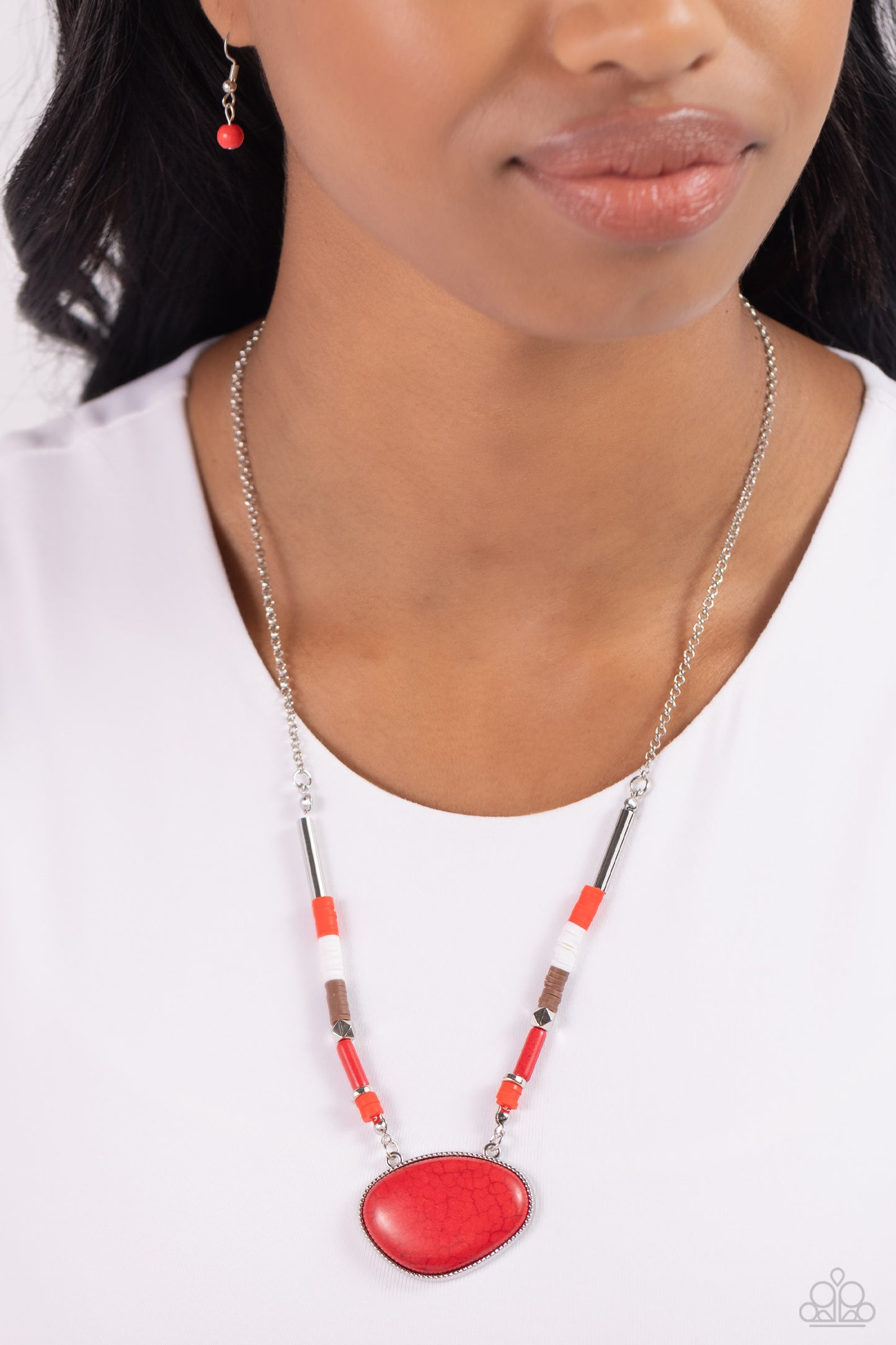 Paparazzi Necklaces - Seize the Sahara - Red