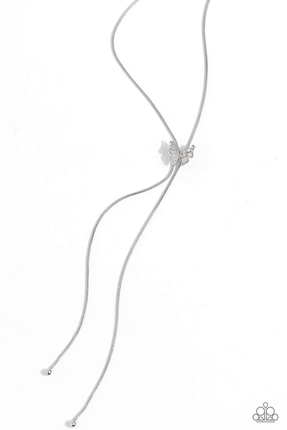 Paparazzi Necklaces - Adjustable Alliance - White