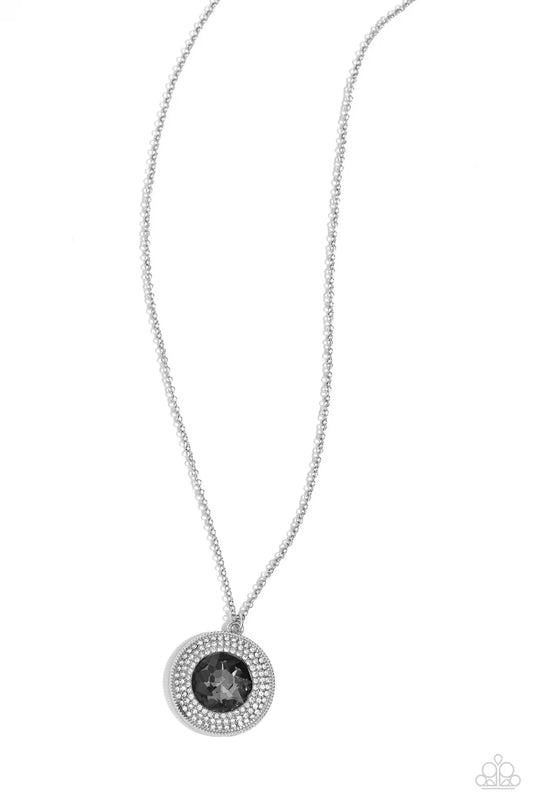 Paparazzi Necklaces - Demanding Director - Silver