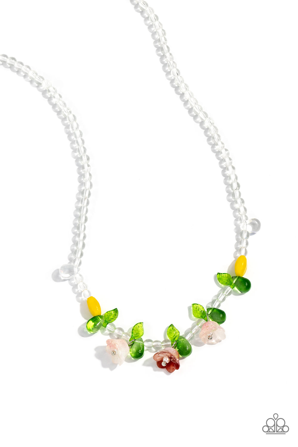 Paparazzi Necklaces - World Glass Wonder - Orange