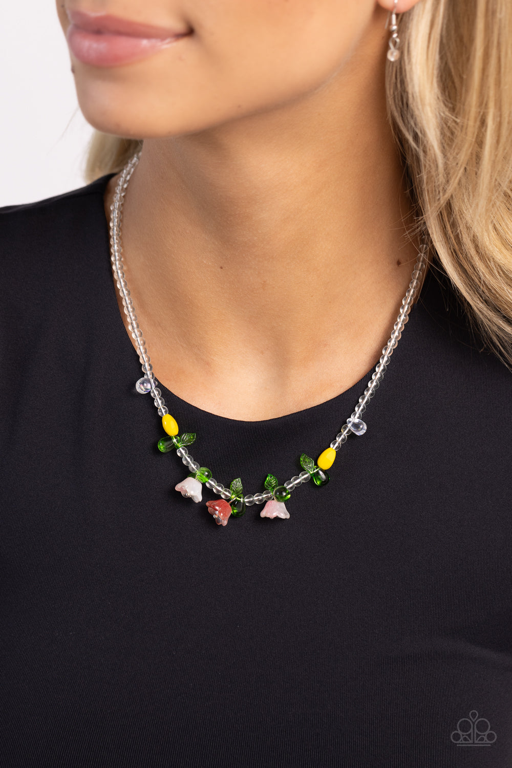 Paparazzi Necklaces - World Glass Wonder - Orange