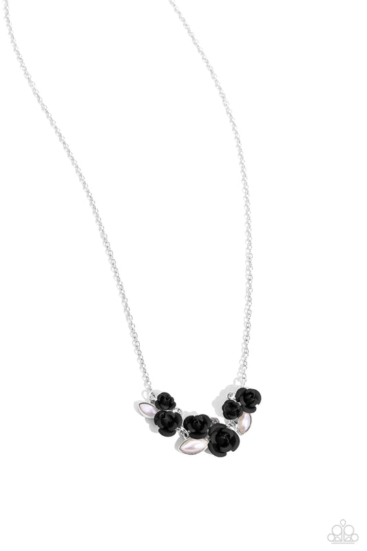 Paparazzi Necklaces - Al-Rose Ready - Black