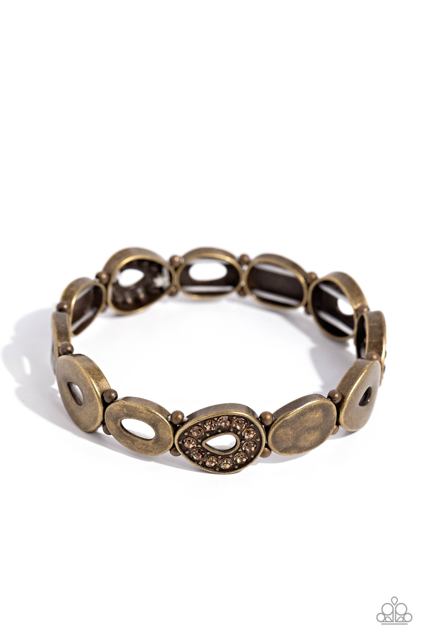 Paparazzi Bracelets - Calibrated Class - Brass