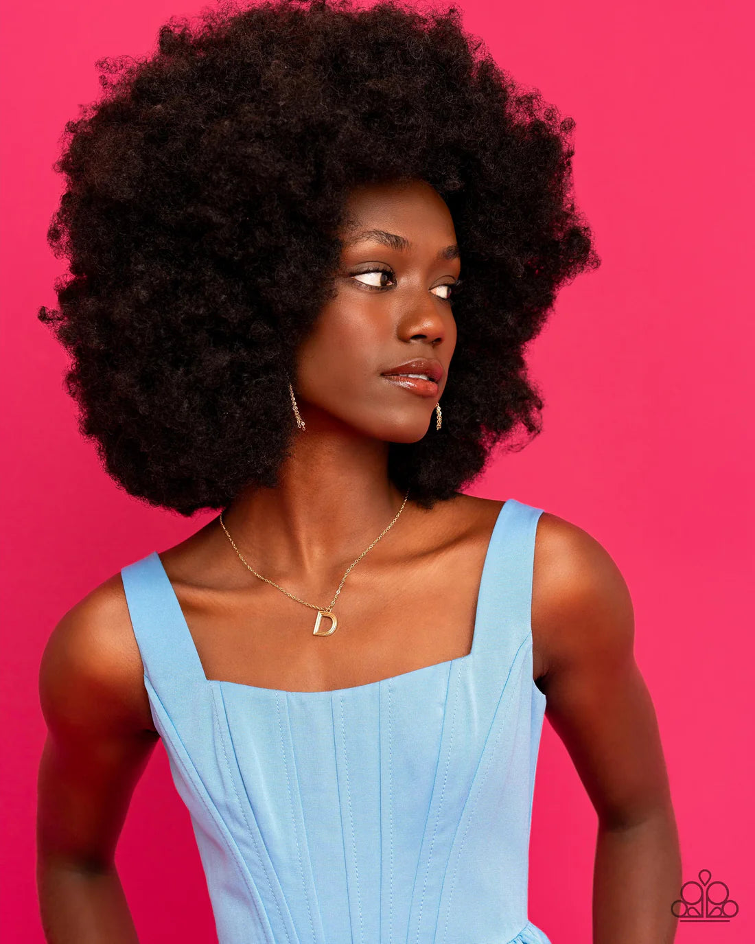 Paparazzi Necklaces - Leave Your Initials - Gold - D