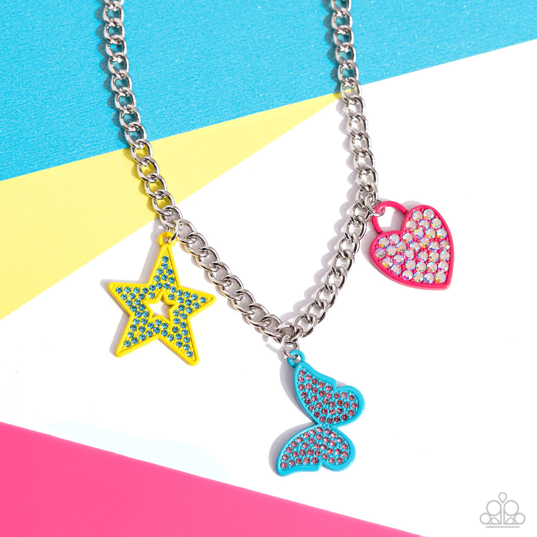 Paparazzi Necklaces - Sensational Shapes - Multi
