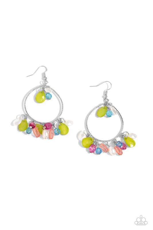 Paparazzi Earrings - Elite Expression - Multi