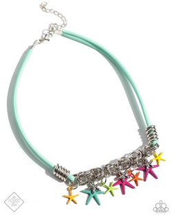 Paparazzi Necklaces - Starfish Me Luck - Multi - Fashion Fix