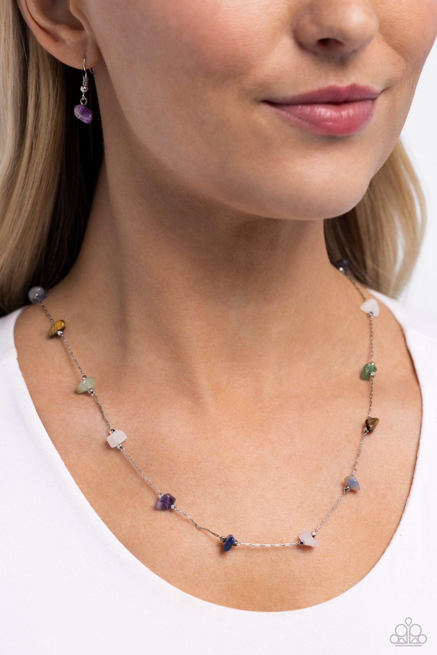 Paparazzi Necklaces - Narrow Novelty - Multi