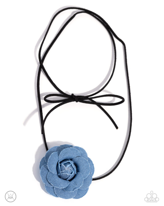 Paparazzi Necklaces - Floral Folktale - Black