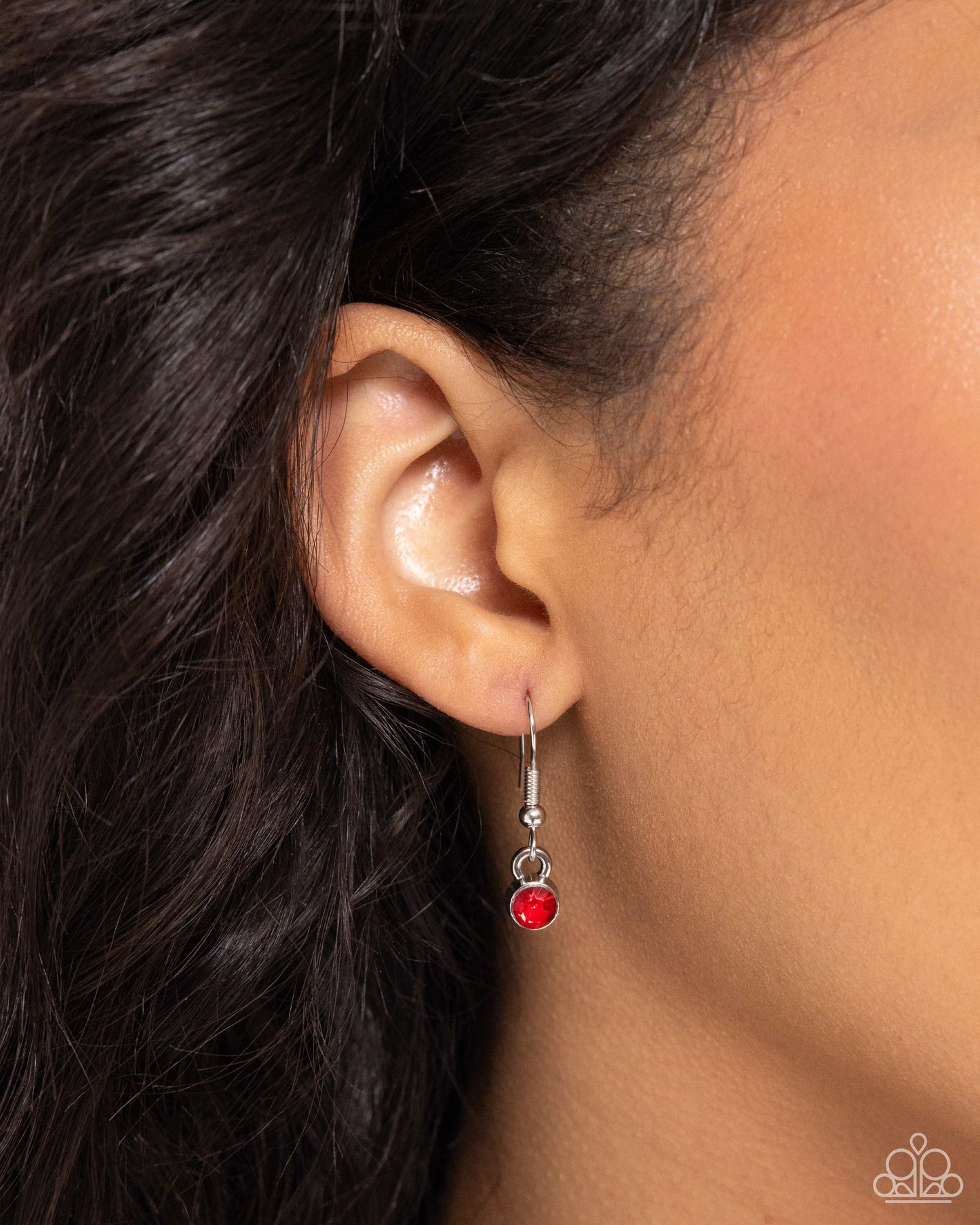 Paparazzi Necklaces - Birthstone Beauty - Red