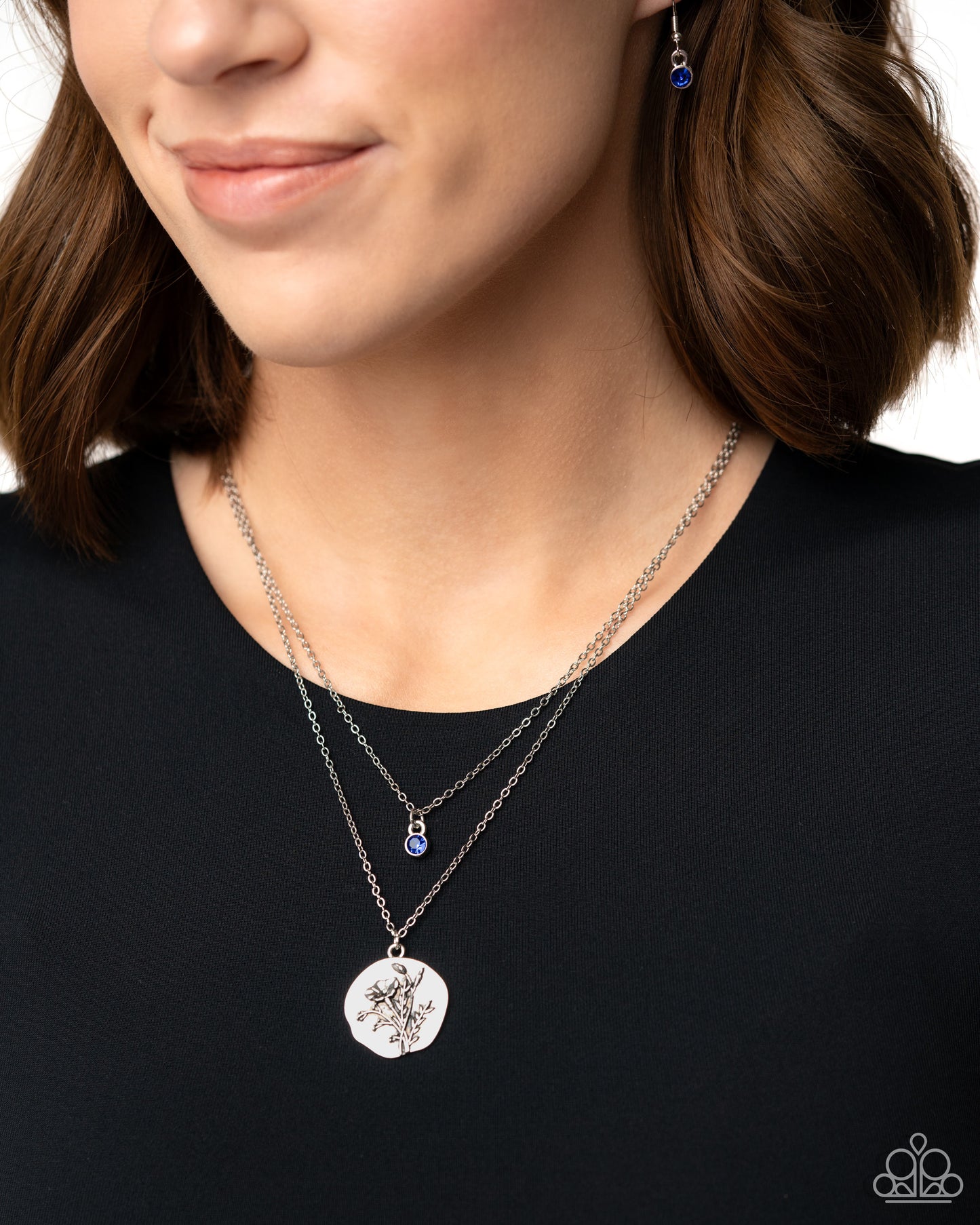 Paparazzi Necklaces - Birthstone Beauty - Blue