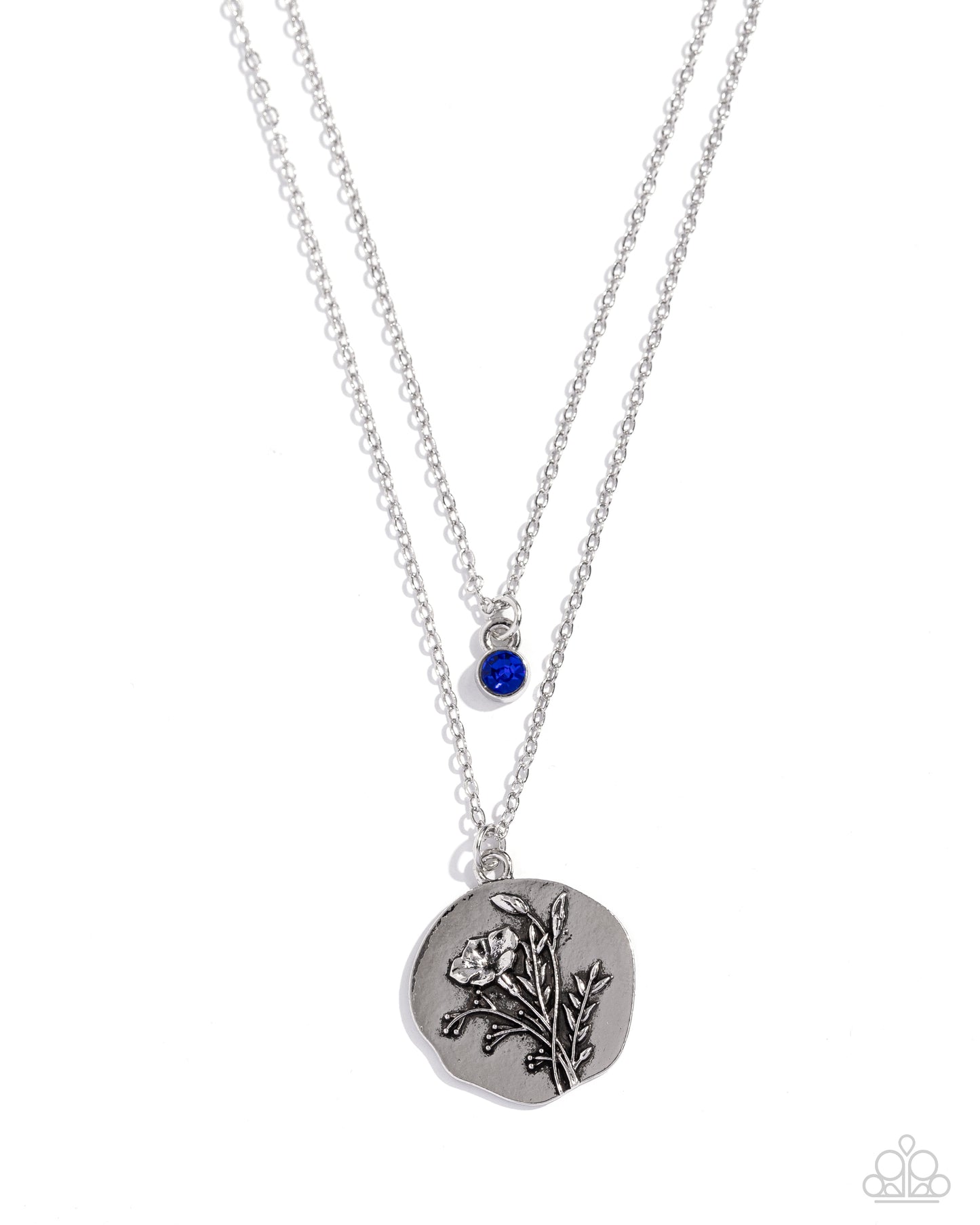 Paparazzi Necklaces - Birthstone Beauty - Blue