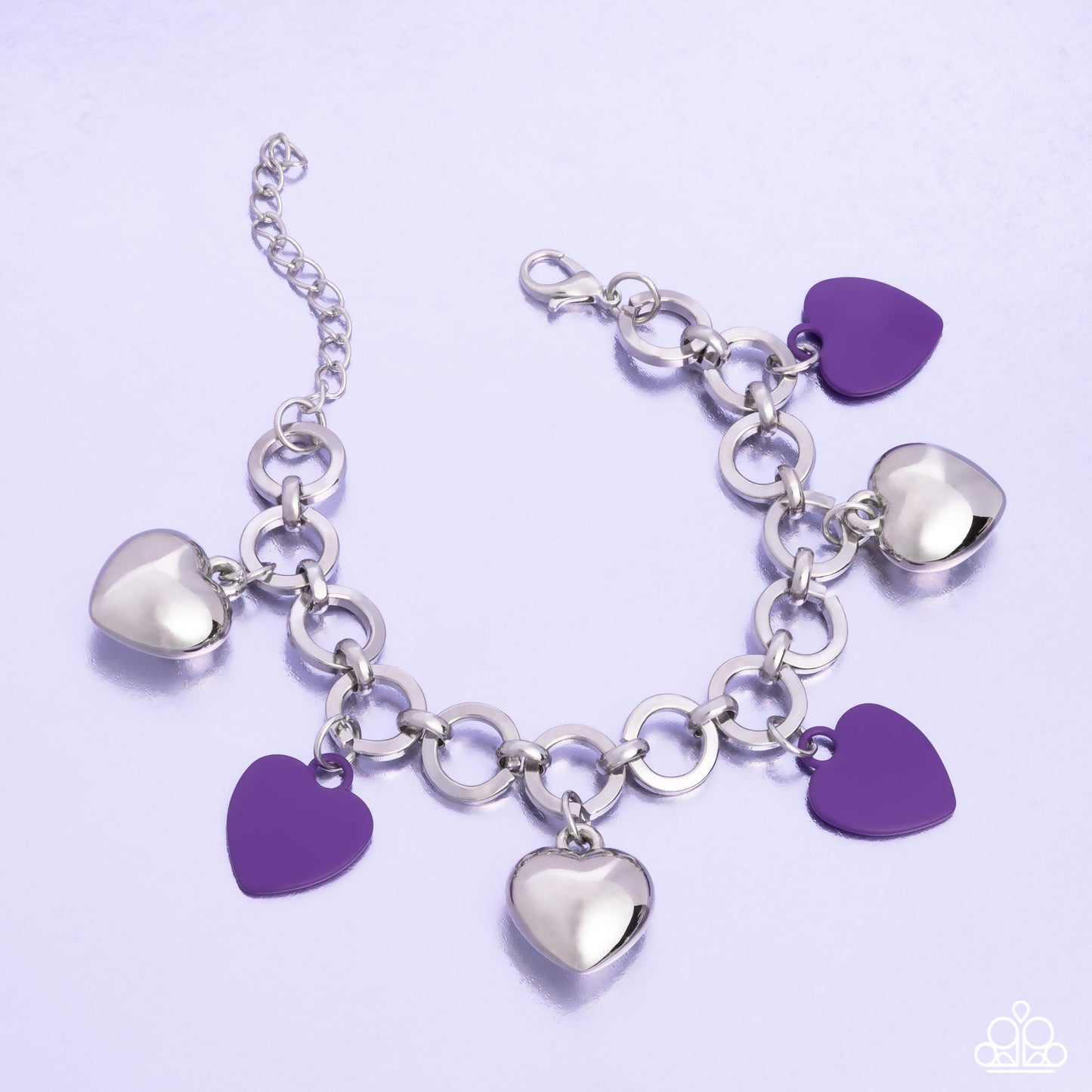 Paparazzi Bracelets - Whole Lotta Love - Purple