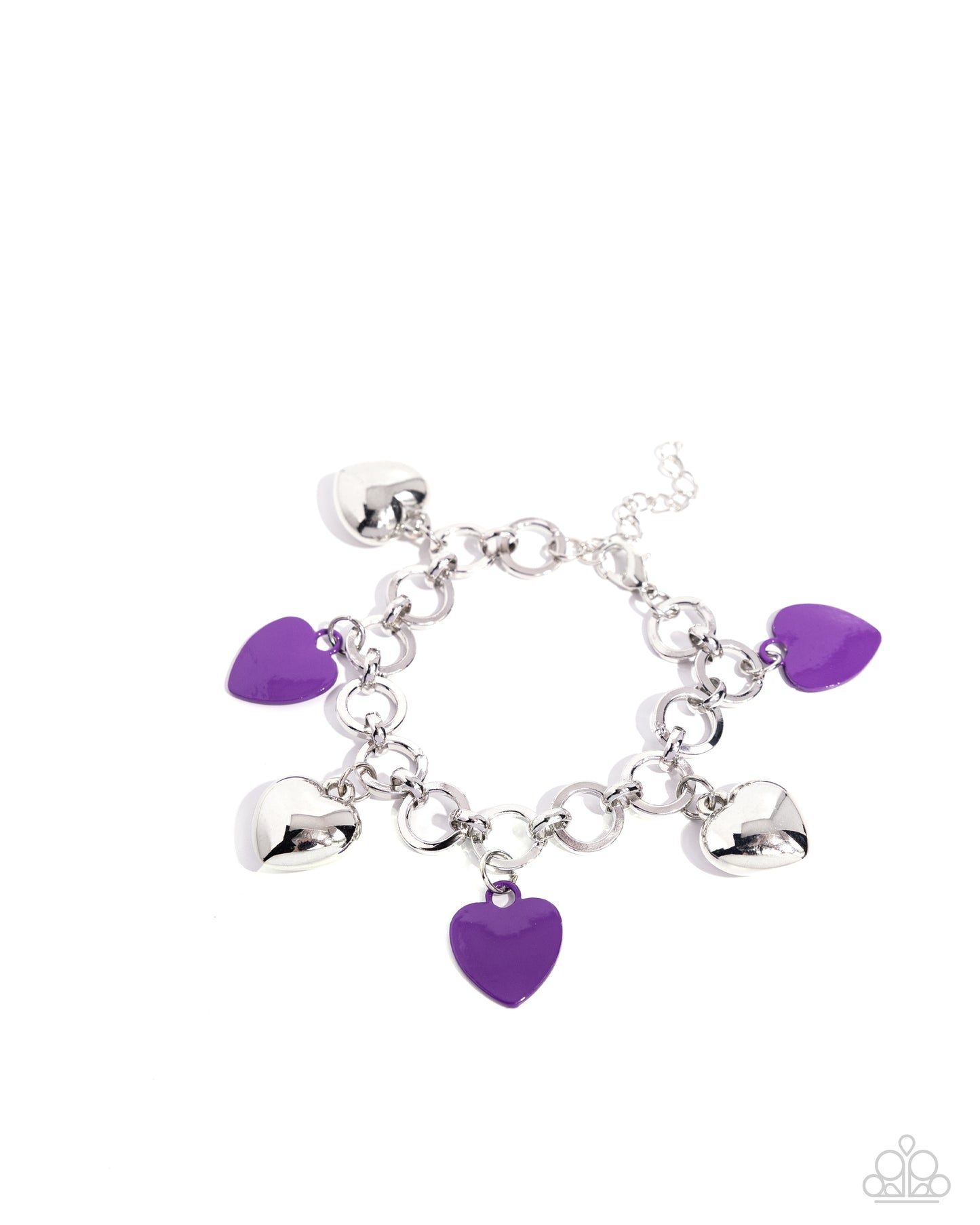 Paparazzi Bracelets - Whole Lotta Love - Purple