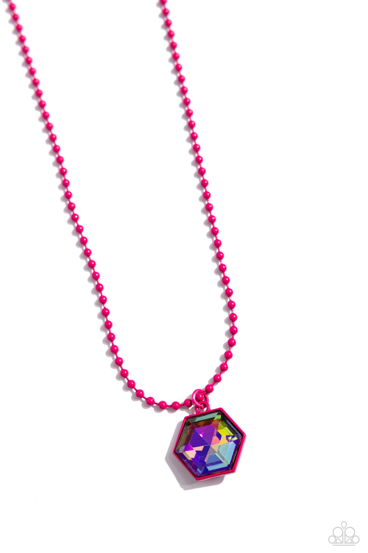 Paparazzi Necklaces - Sprinkle of Simplicity - Pink