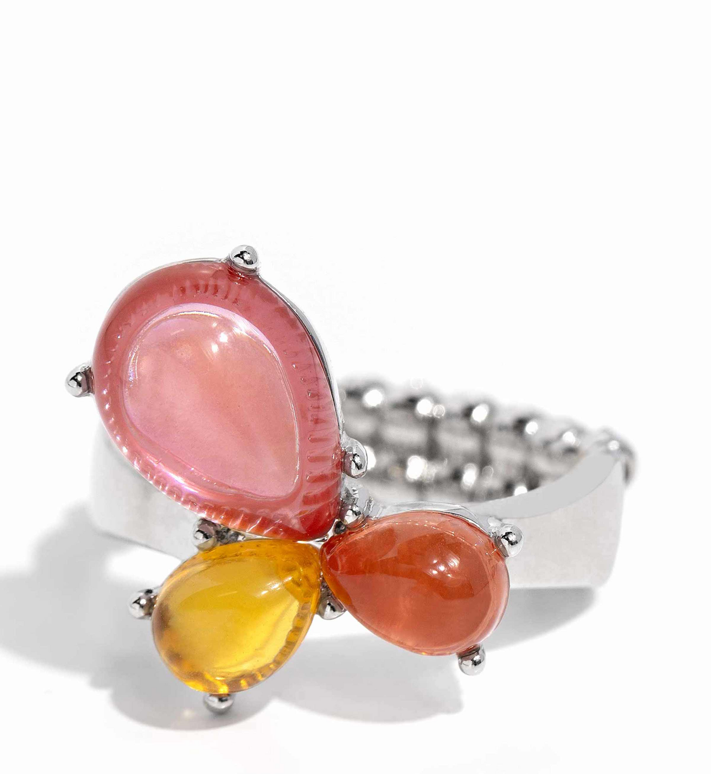 Paparazzi Rings - Reflective Ranking - Pink - Fashion Fix
