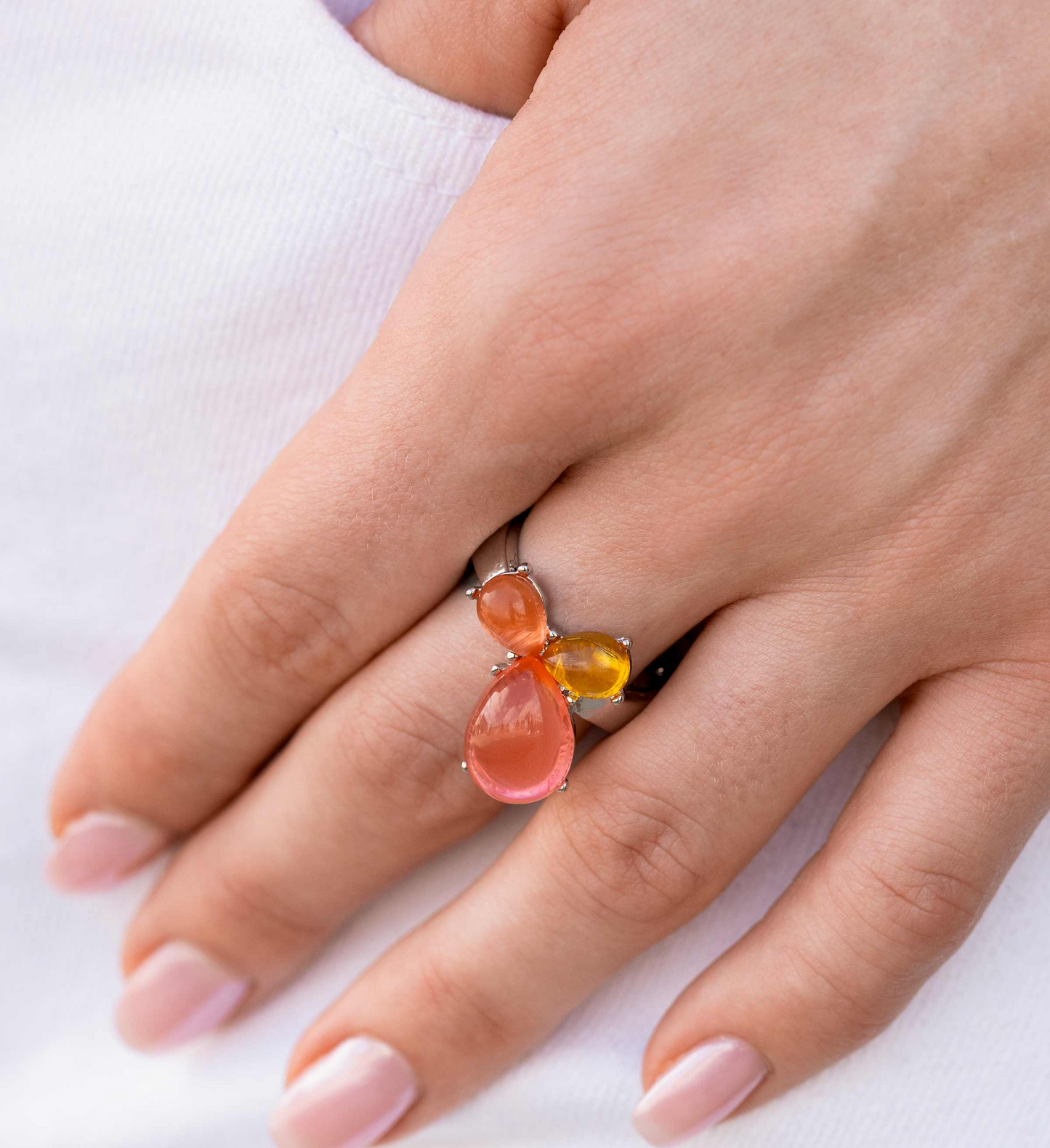 Paparazzi Rings - Reflective Ranking - Pink - Fashion Fix