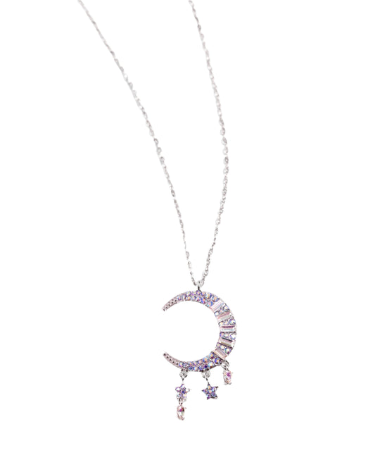 Paparazzi Necklaces - Lunar Landmark - Purple