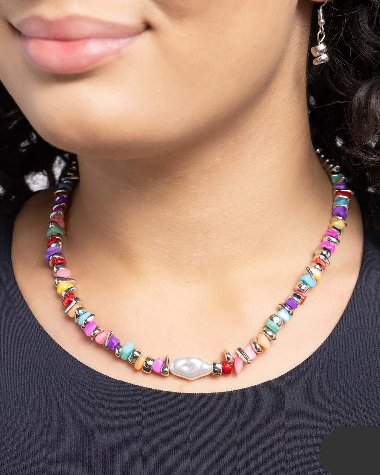 Paparazzi Necklaces - Seasonal Socialite - Multi - N3638