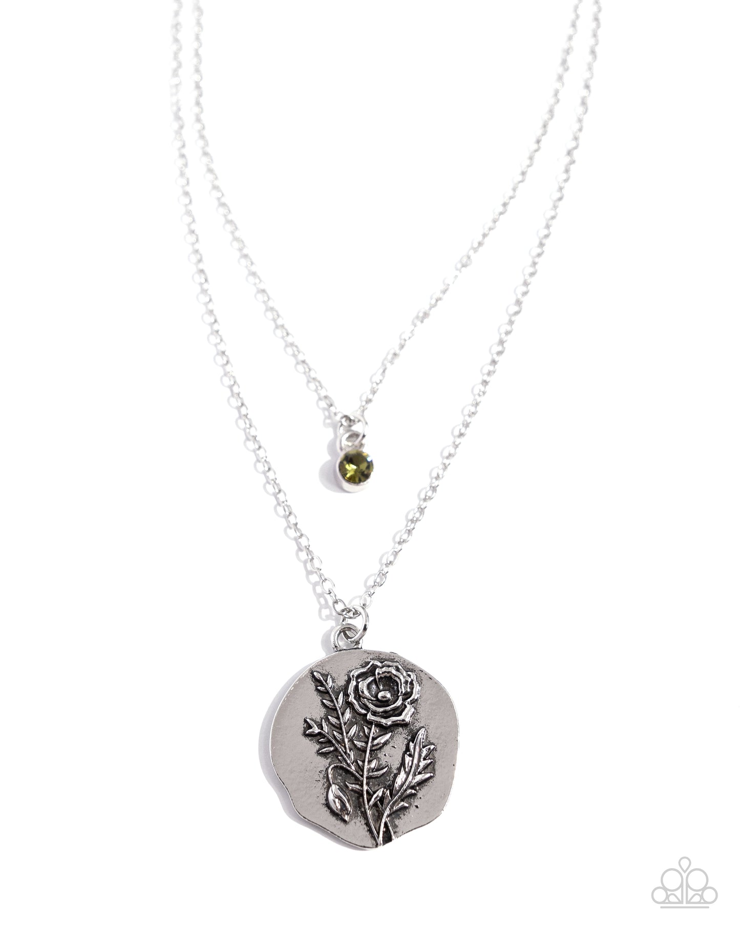 Paparazzi Necklaces - Birthstone Beauty - Green