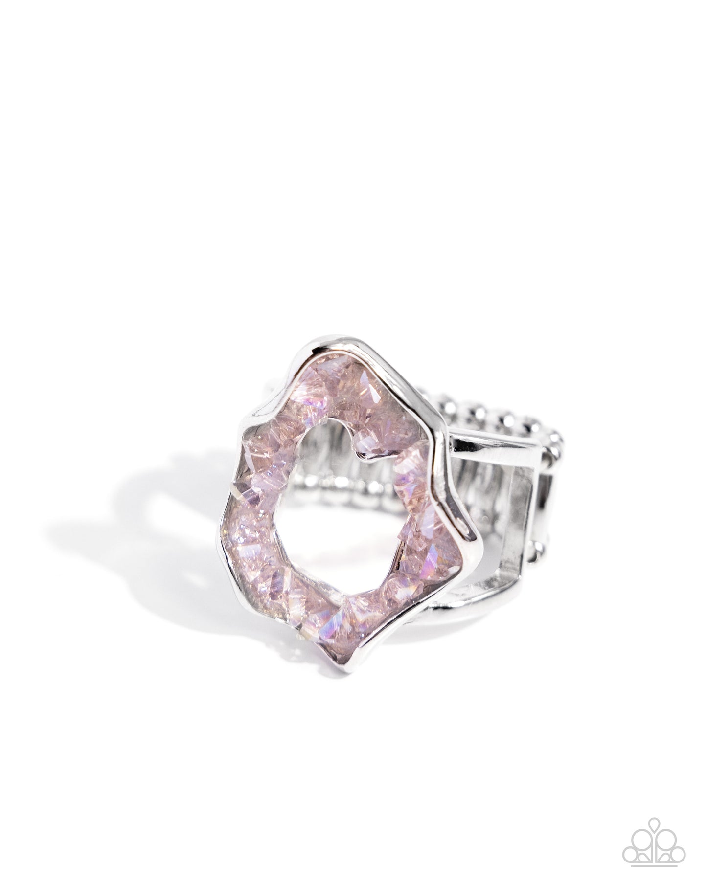 Paparazzi Rings - Geode Grace - Pink