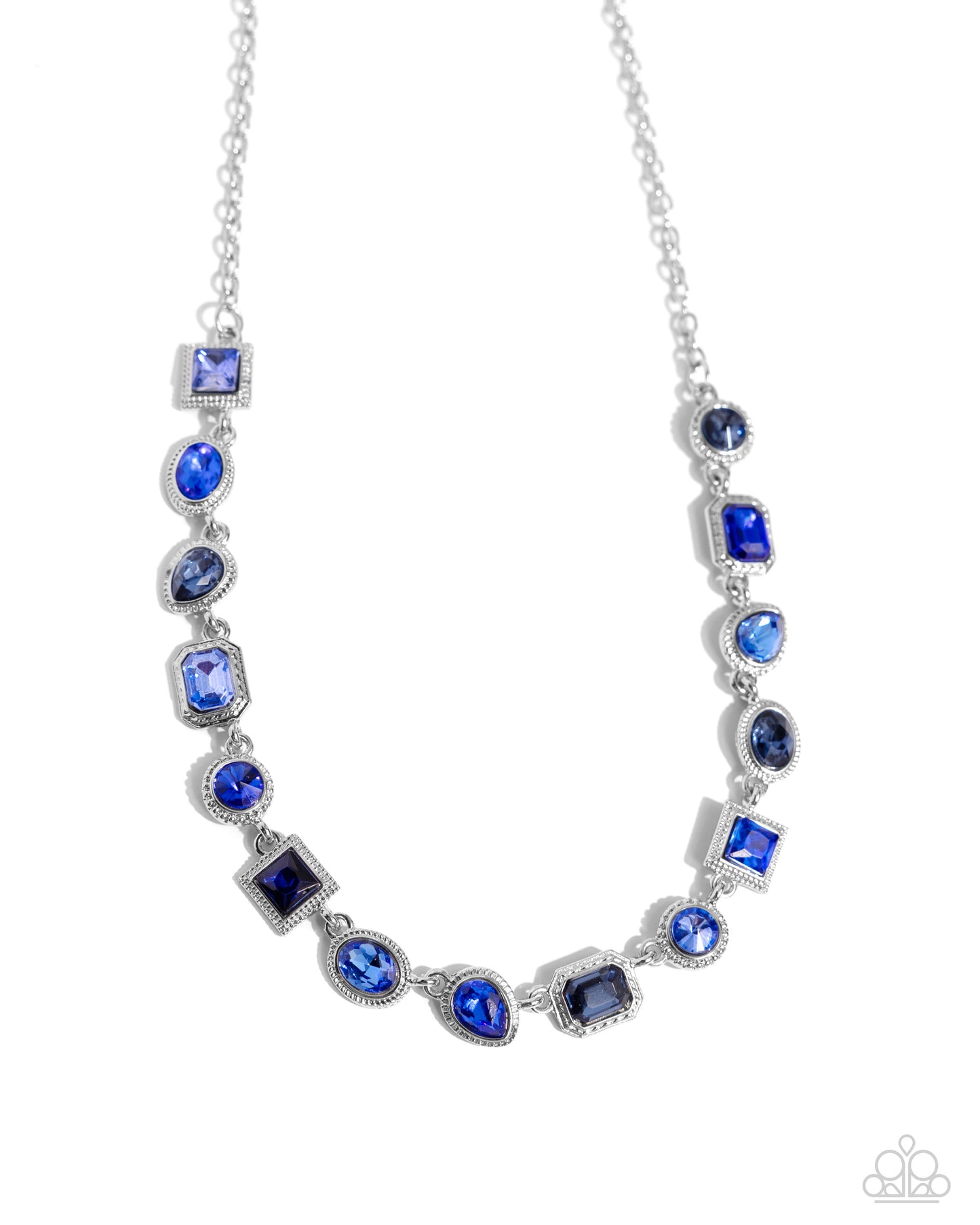 Paparazzi Necklaces -Gallery Glam - Blue