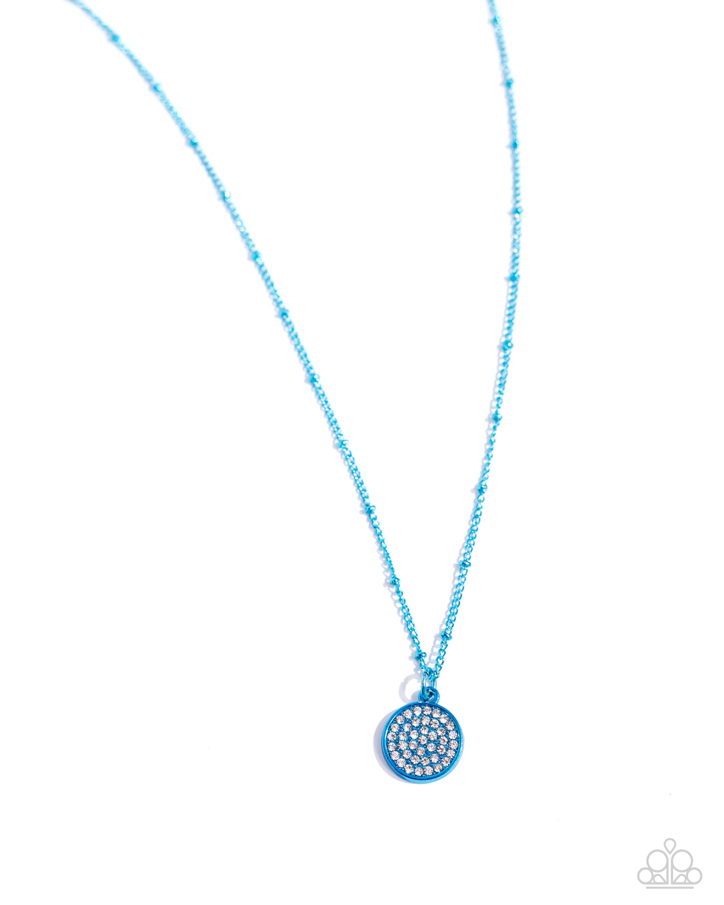 Paparazzi Necklaces - Bejeweled Basic - Blue