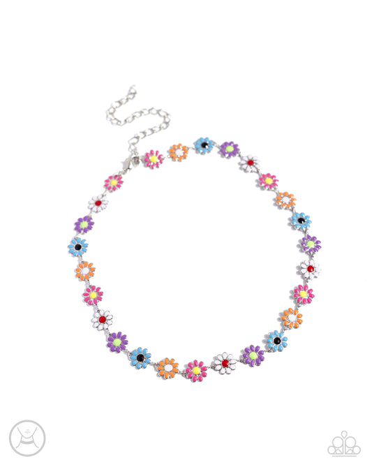 Paparazzi Necklaces - Floral Falsetto - Multi