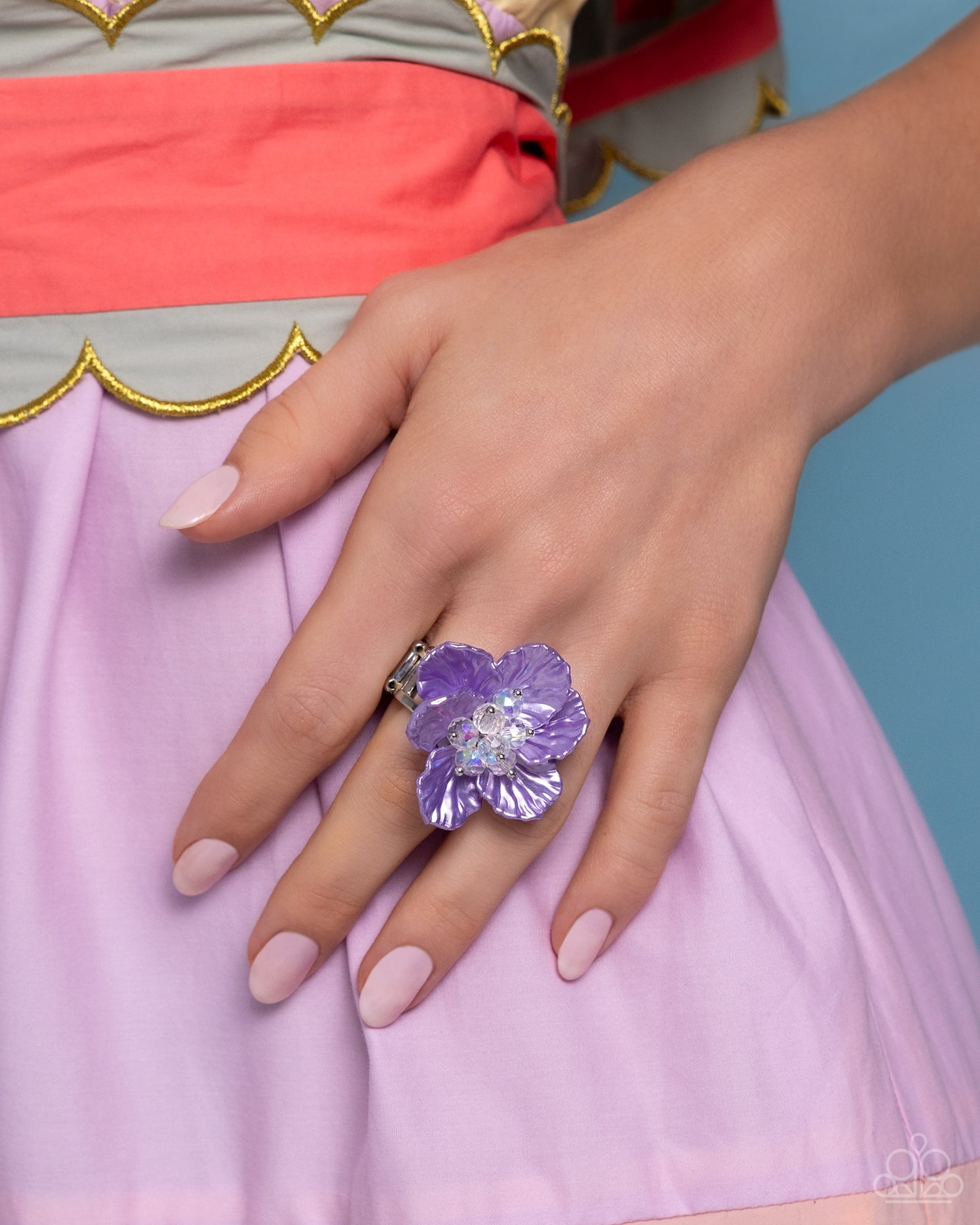 Paparazzi Rings - Petal Pact - Purple