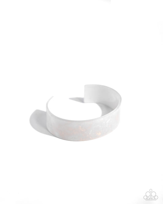 Paparazzi Bracelets - Pastel Pairing - White