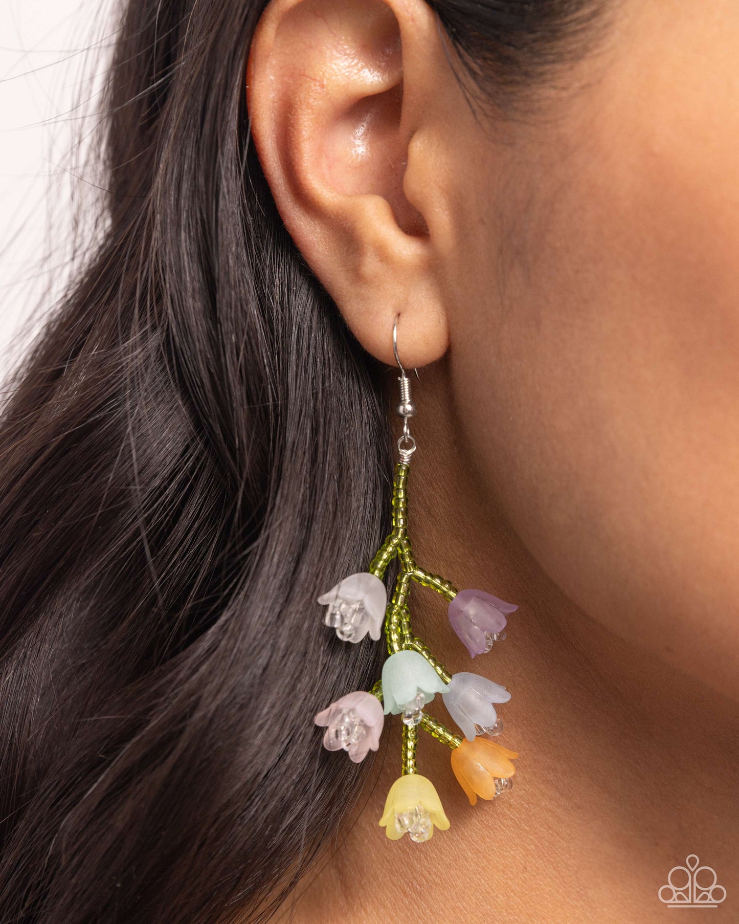 Paparazzi Earrings - Beguiling Bouquet - Multi