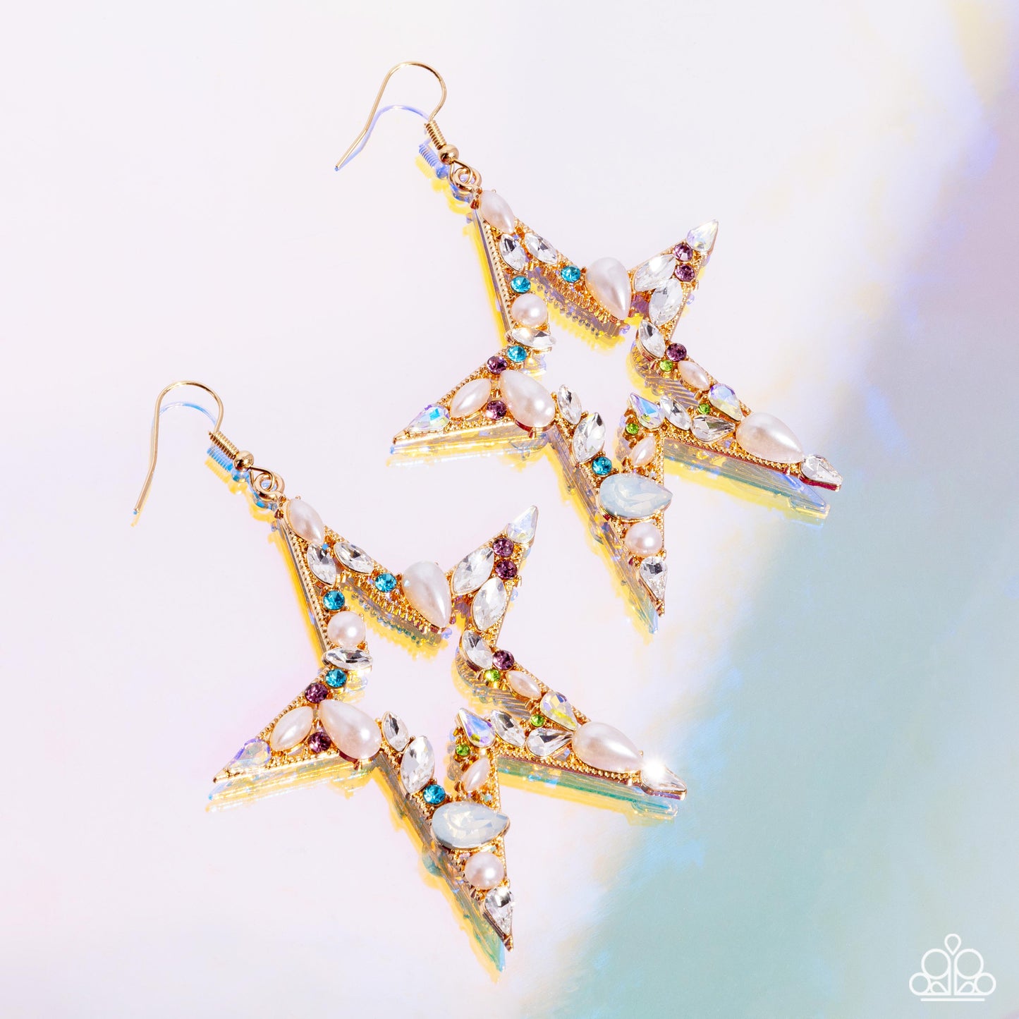 Paparazzi Earrings - Variegated Value - Multi