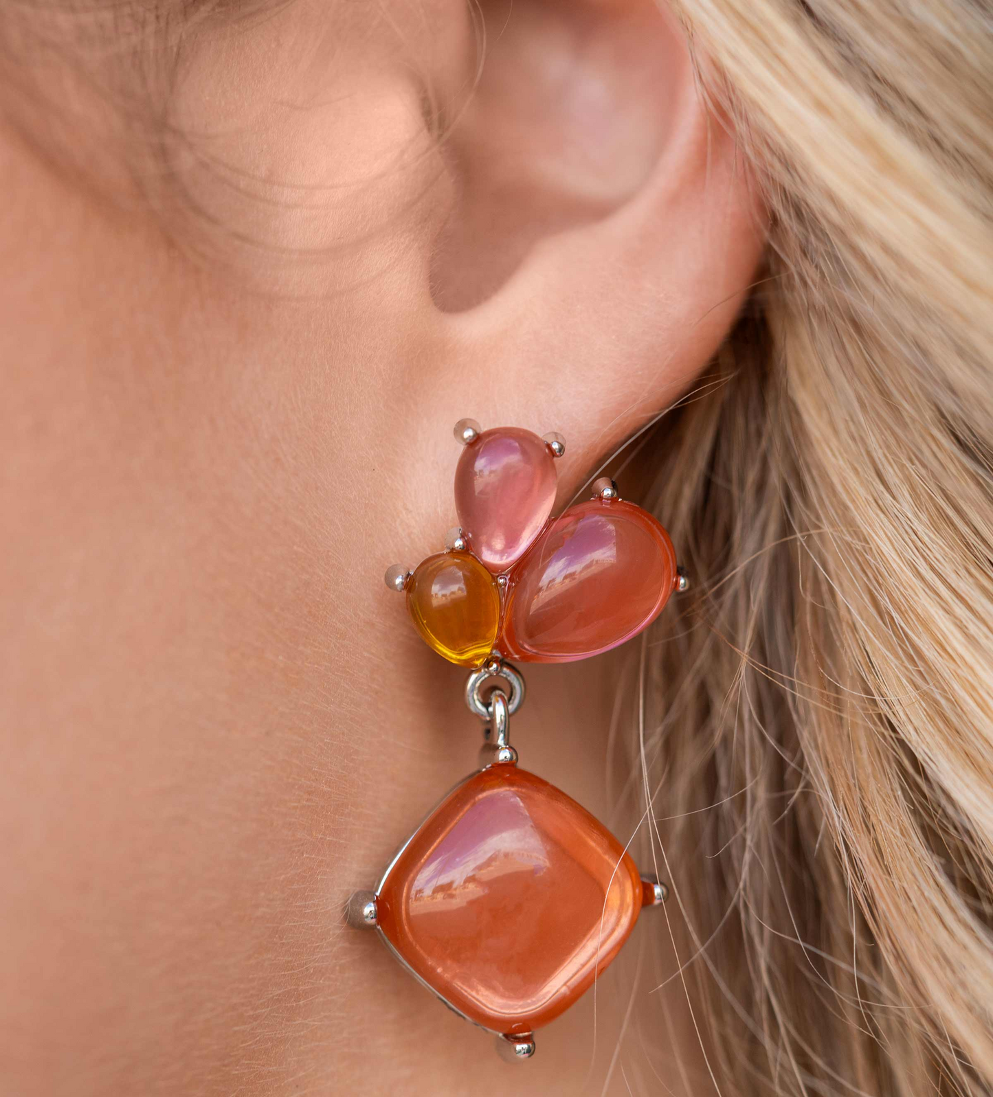 Paparazzi Earrings - Reflective Review - Multi - Fashion Fix