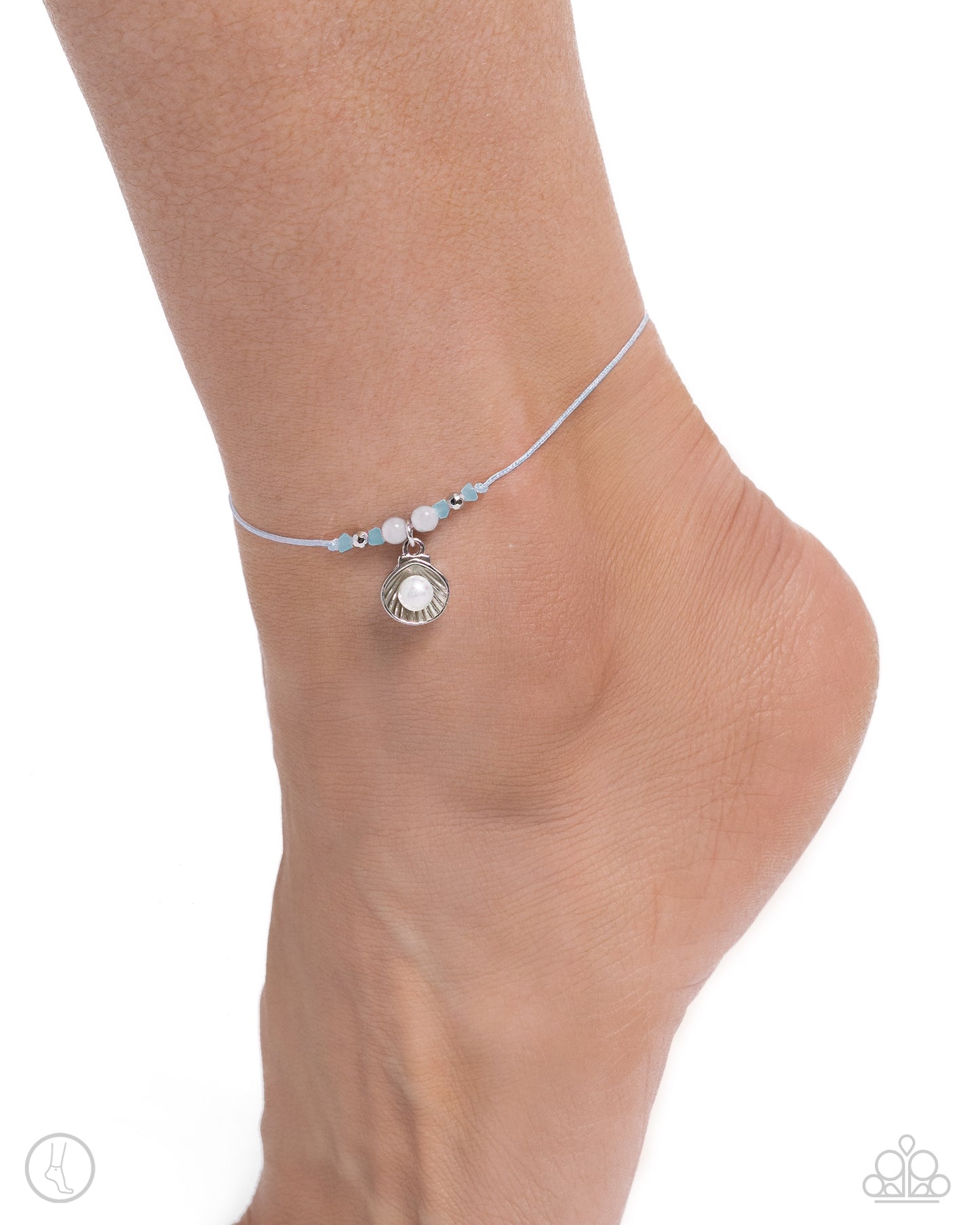 Paparazzi Anklets - Oyster Overture - Blue