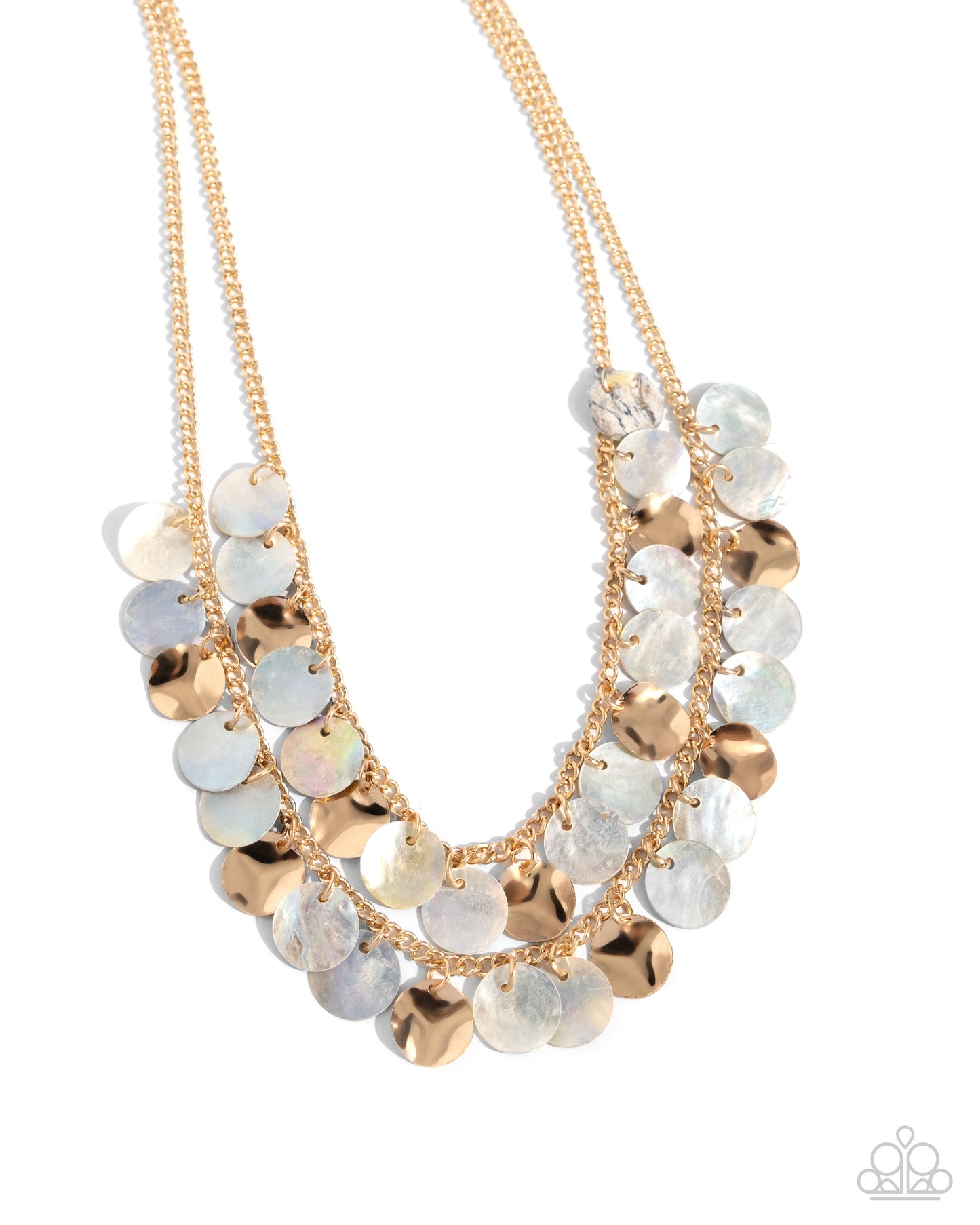 Paparazzi Necklaces - Flickering Finesse - Brown